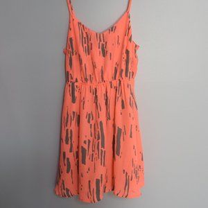 Aqua Orange Dress Size Small